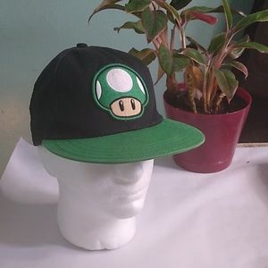 Kids super Mario hat size small medium age 14 and up #1003
